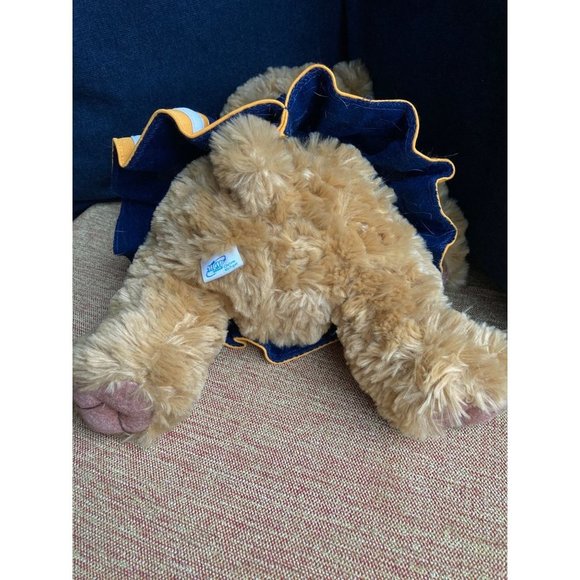 Plush Navy Football Cheerleader Soft Stuffed Bear Chelsea Teddy Bear Co NWT - Picture 4 of 7